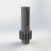 EJE PIÑON RECTO CAJA ACTUADORA RADIOS M6 Y PV